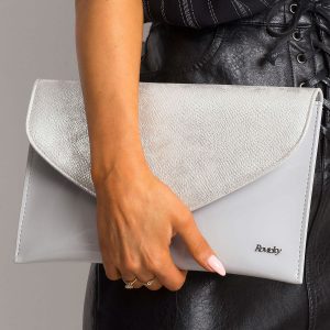 Light Grey Elegant Clutch