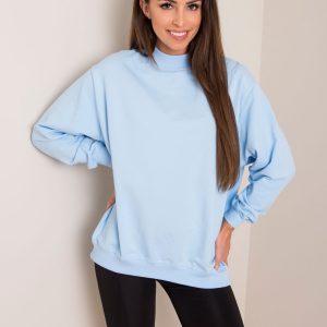 Light Blue Twist Sweatshirt