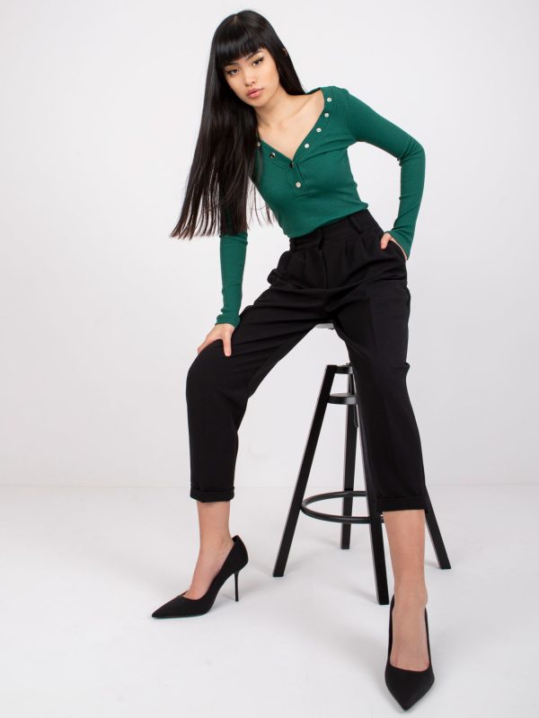 Black elegant pants with Naomi pockets