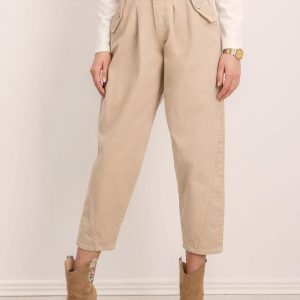 BSL Beige trousers with belt