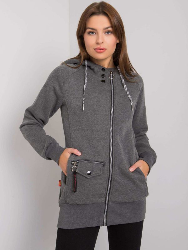 Dark Grey Dessie Hoodie