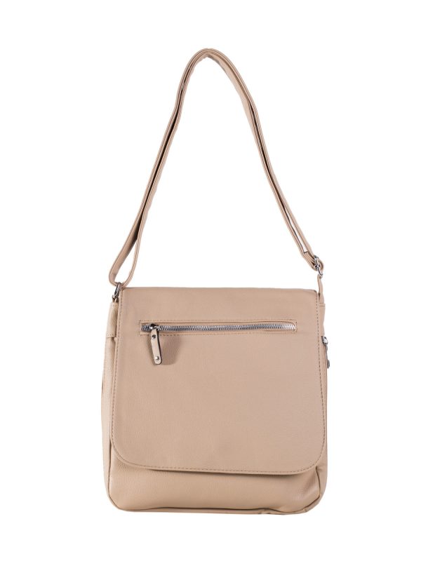 Dark Beige Women's Magnet Shoulder Bag