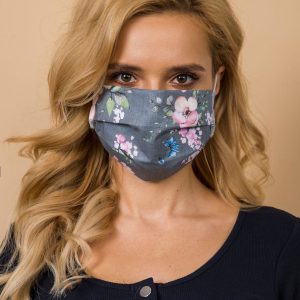 Dark Grey Reusable Protective Mask