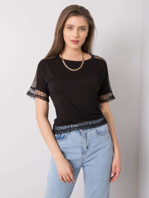 Black blouse Ivory