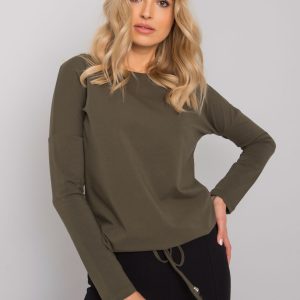 Khaki blouse Carla