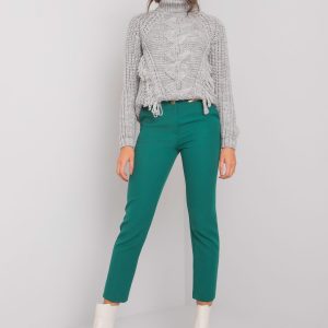 Green elegant trousers Beverley