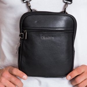 Black Men's Handbag