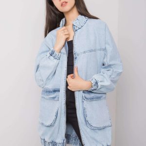 Blue Women's Denim Jacket Seraphina RUE PARIS