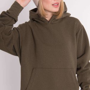 Khaki kangaroo hoodie BSL