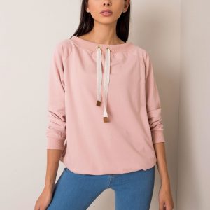 Dirty pink sweatshirt Elen RUE PARIS