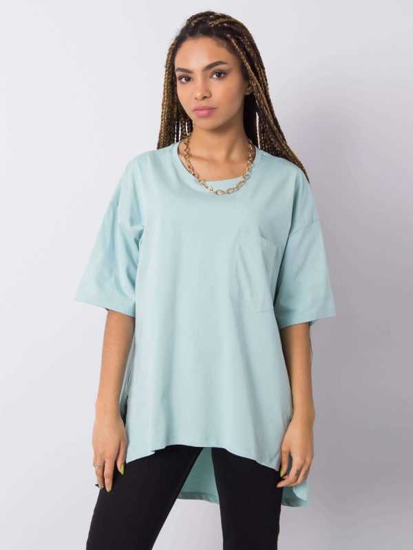 Noor RUE PARIS cotton t-shirt mint