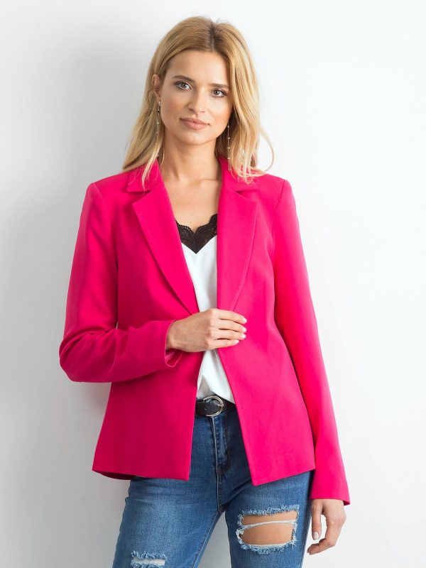 Fuchsia jacket Follow