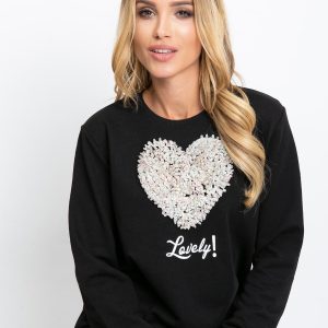 Black Hazel Sweatshirt