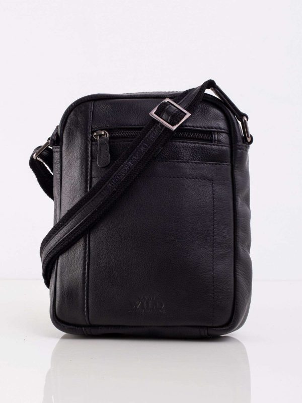 Men's Black Leather Bag