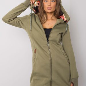 Khaki Emilea zipper