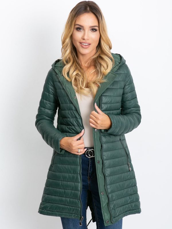 Green Reversible Touch Jacket