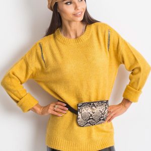 RUE PARIS Mustard Sweater Sound