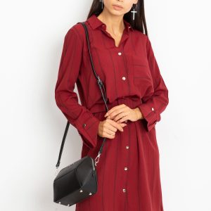 RUE PARIS Burgundy Samba dress