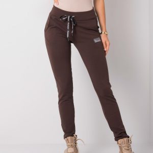 Brown trousers Blanca