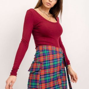 BSL Plaid skirt