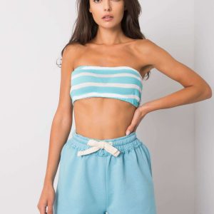 Blue shorts for women Anri