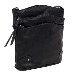 Black eco leather bag