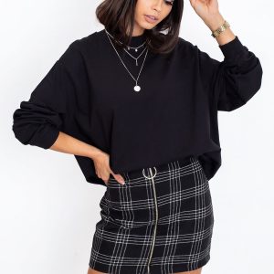 Black Twist Sweatshirt