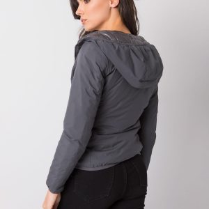 Dark Grey Double-Sided Jacket Sonja