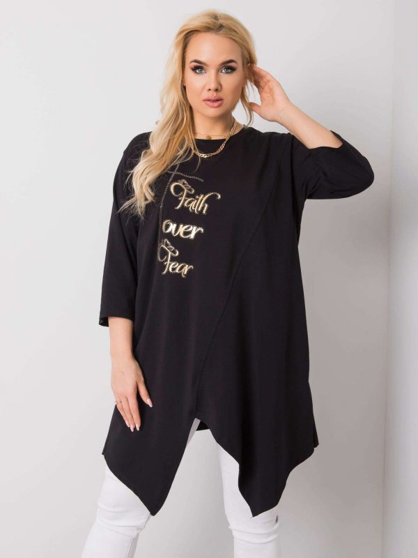 Black tunic Tamsin