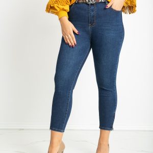 Blue plus size jeans Feeling