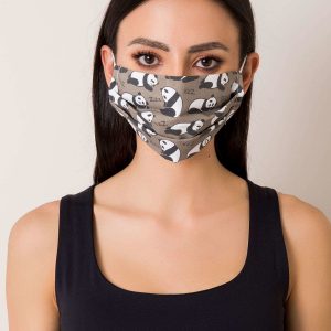 Brown Pandas Protective Mask