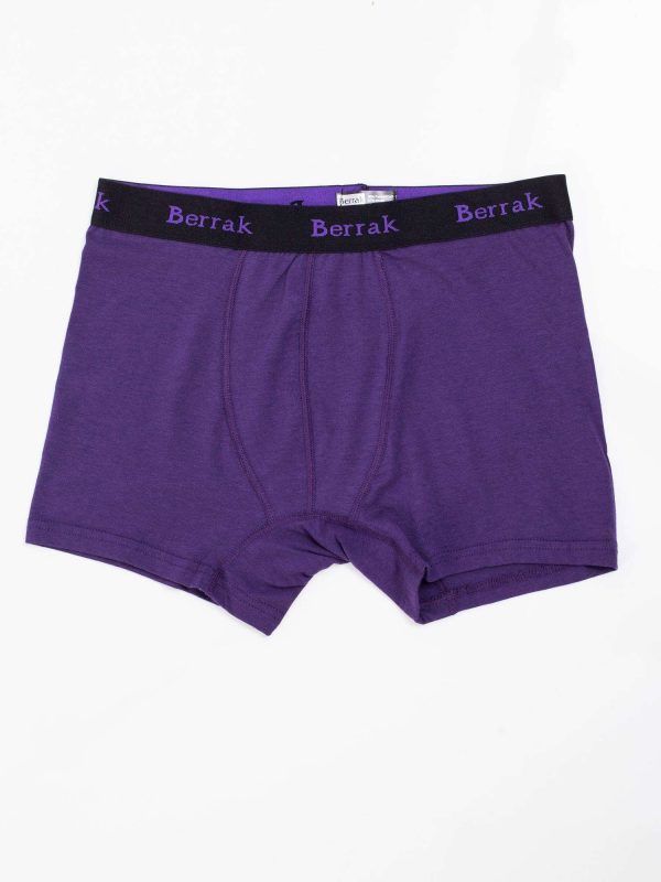 Purple Men's Boxer Shorts