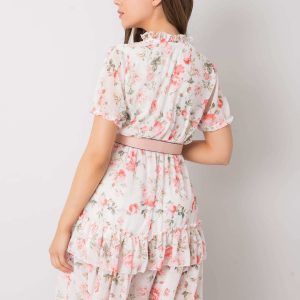 Mckenna White Floral Dress