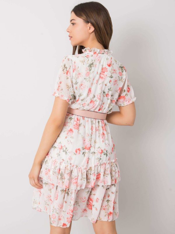 Mckenna White Floral Dress