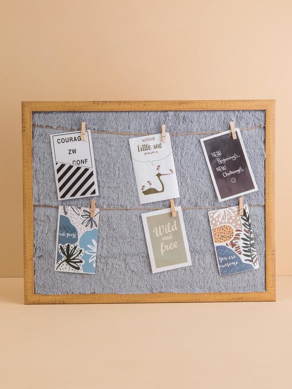 Brown Rectangular Photo Frame