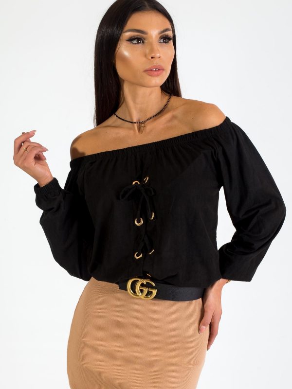 Paloma black blouse