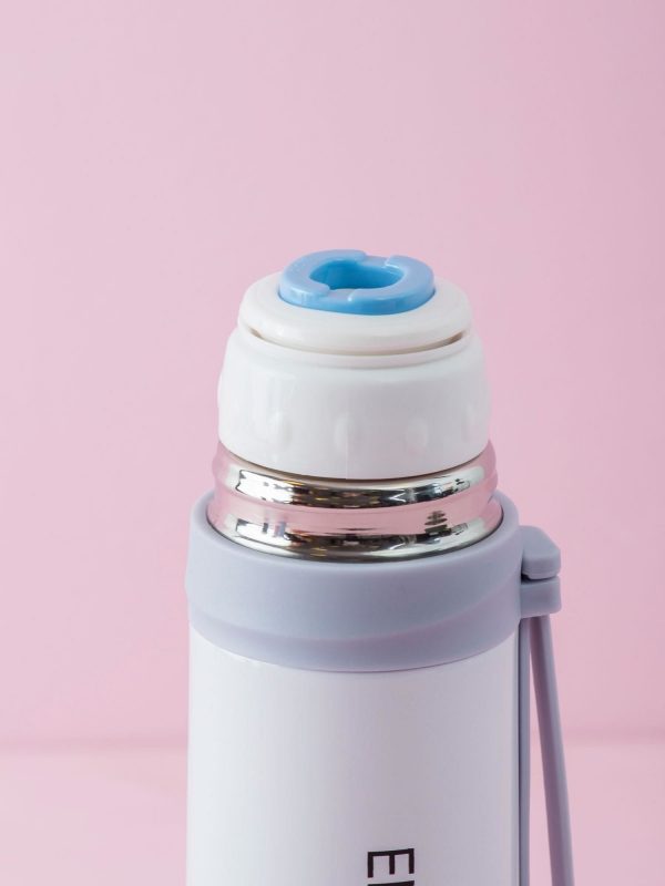 White thermos