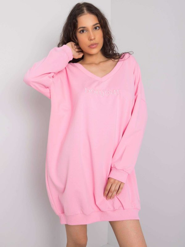 Cameron's light pink casual dress