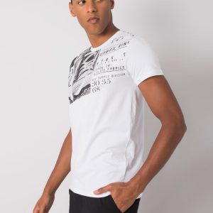 Kendrick Cotton White T-Shirt