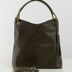 Khaki Women's Urban Bag in Eco Leather