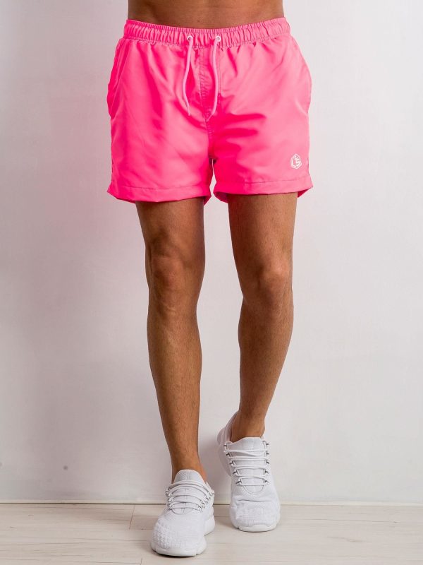 Fluo pink shorts for men Classic