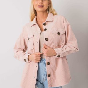 Light pink corduroy outershirt Amala STITCH & SOUL