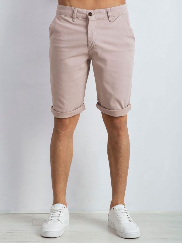 Beige Men's Shorts International