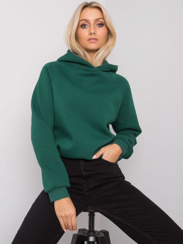 Dark green sweatshirt Nicole