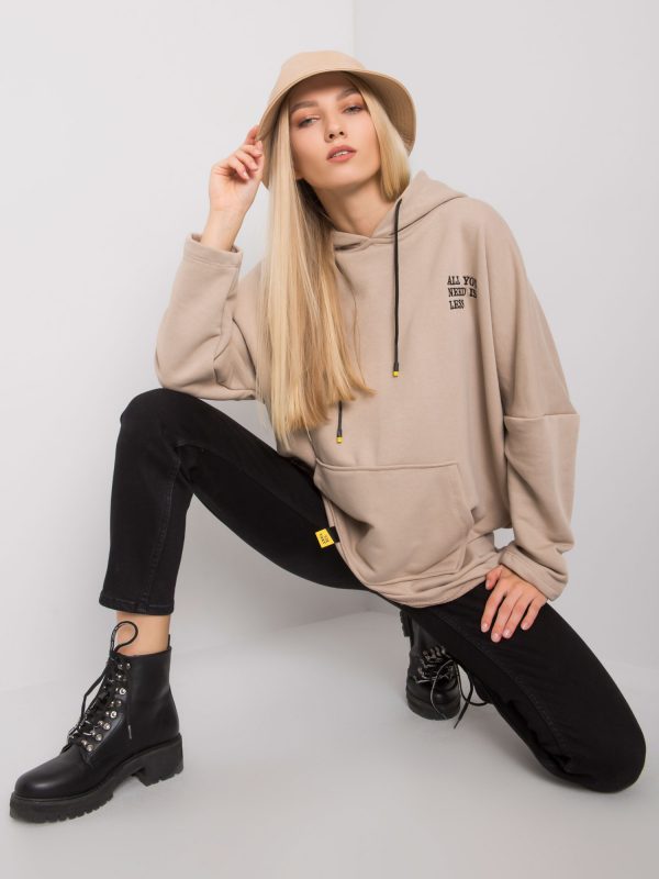 Laylla Beige Hoodie