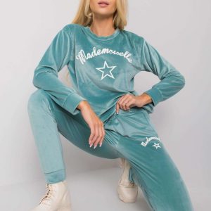 Mint women's velour set Carlisa