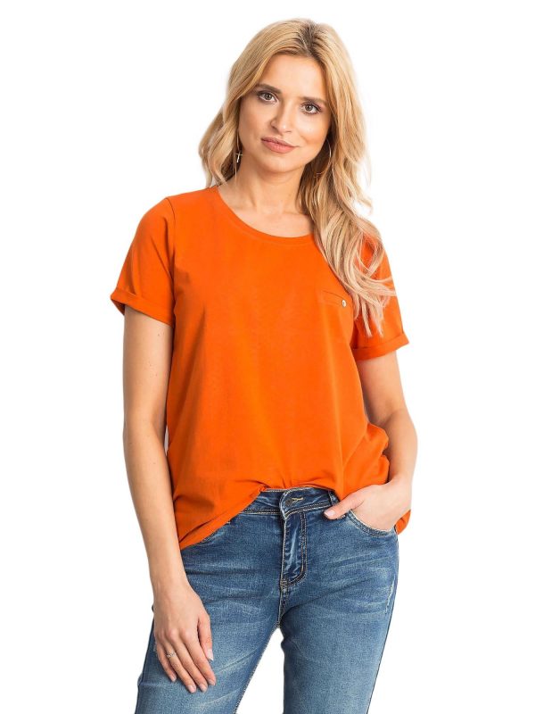 Dark orange Transformative t-shirt