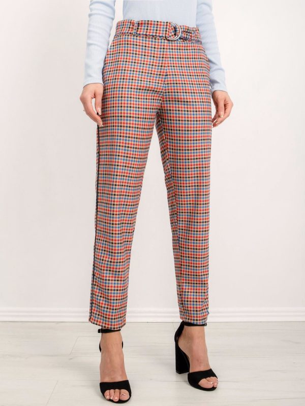 BSL Beige Plaid Pants