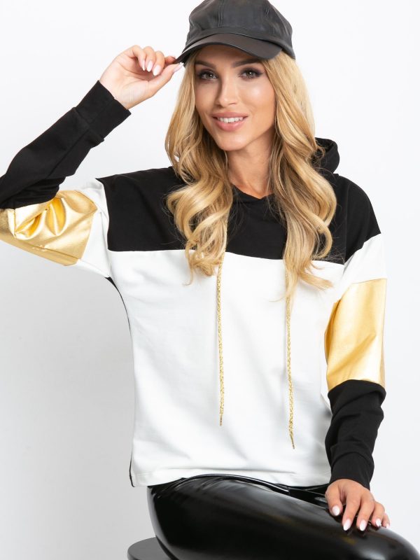 Black and white sweatshirt Royal