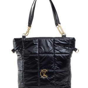 Black Ladies Quilted Shoulder Bag